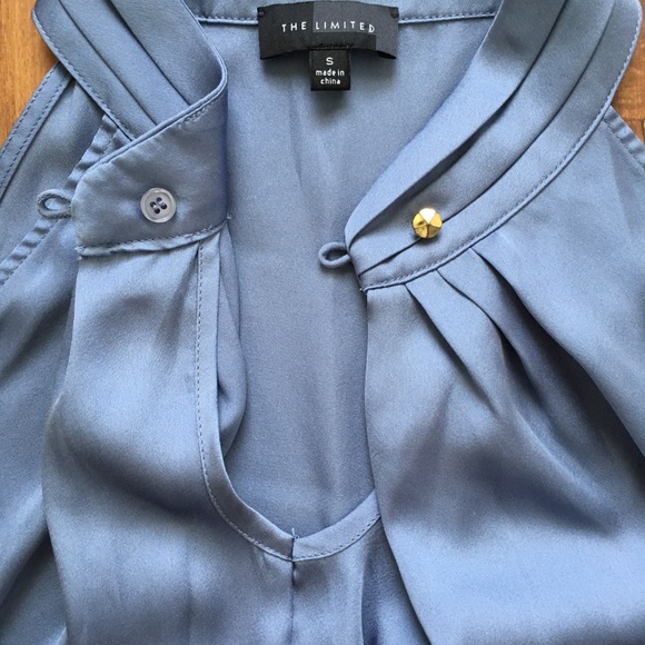 The Limited Tops - Limited Sleeveless Satin Blouse